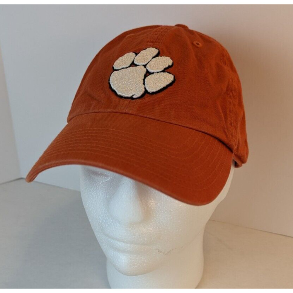 Clemson Tigers Hat Mens Medium Fitted Orange The Franchise Perfect Fit Cap